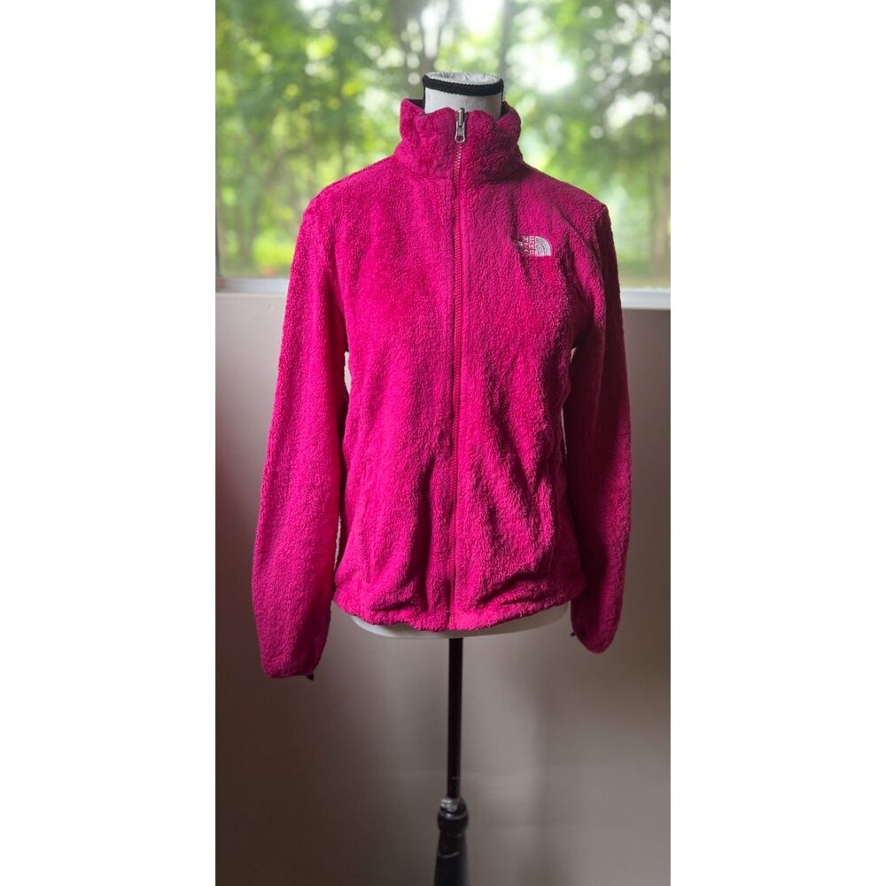The North Face Osito Jacket in hot pink. Size S.